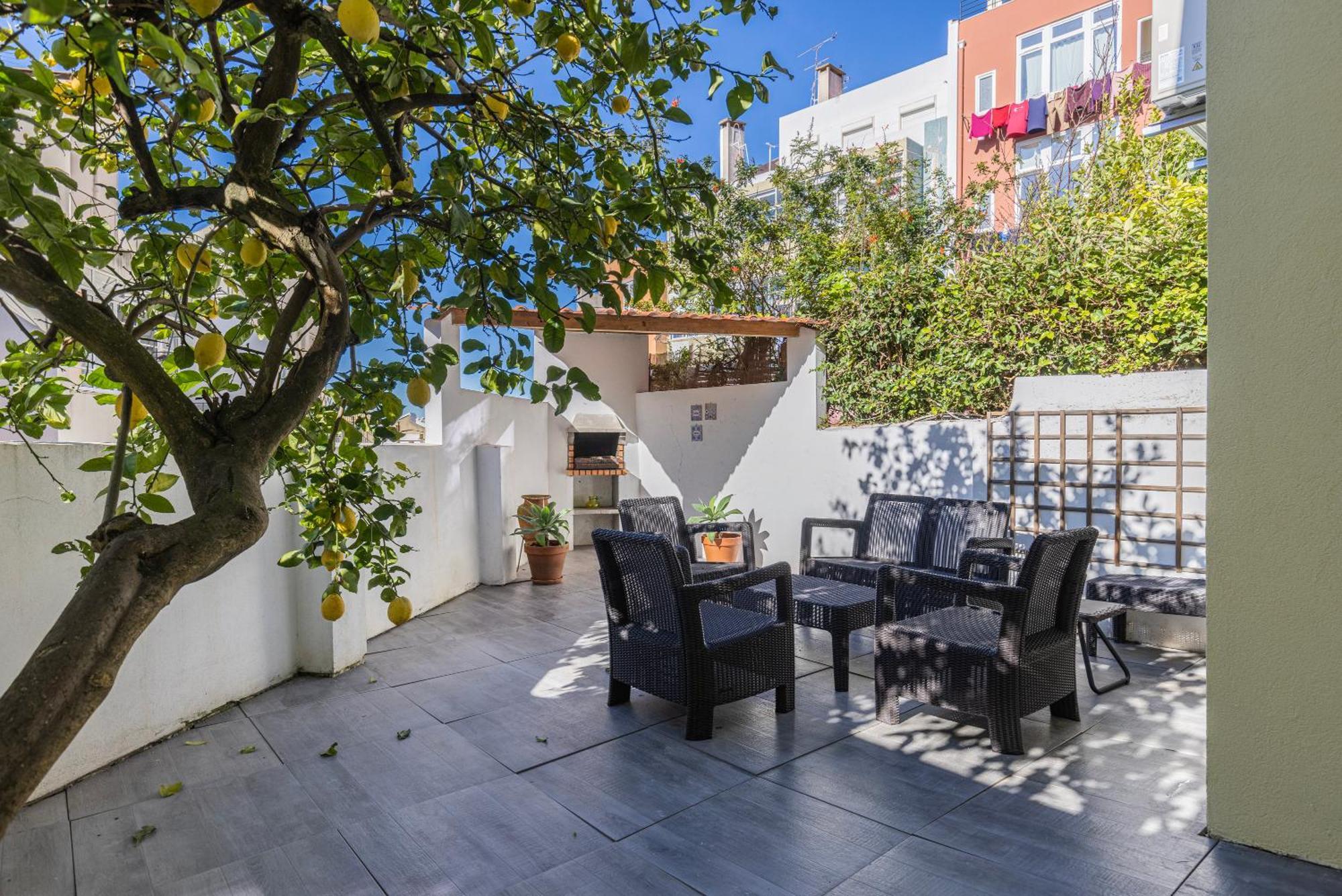 Apartamento Moderno Com Terraco Lisboa Exteriör bild