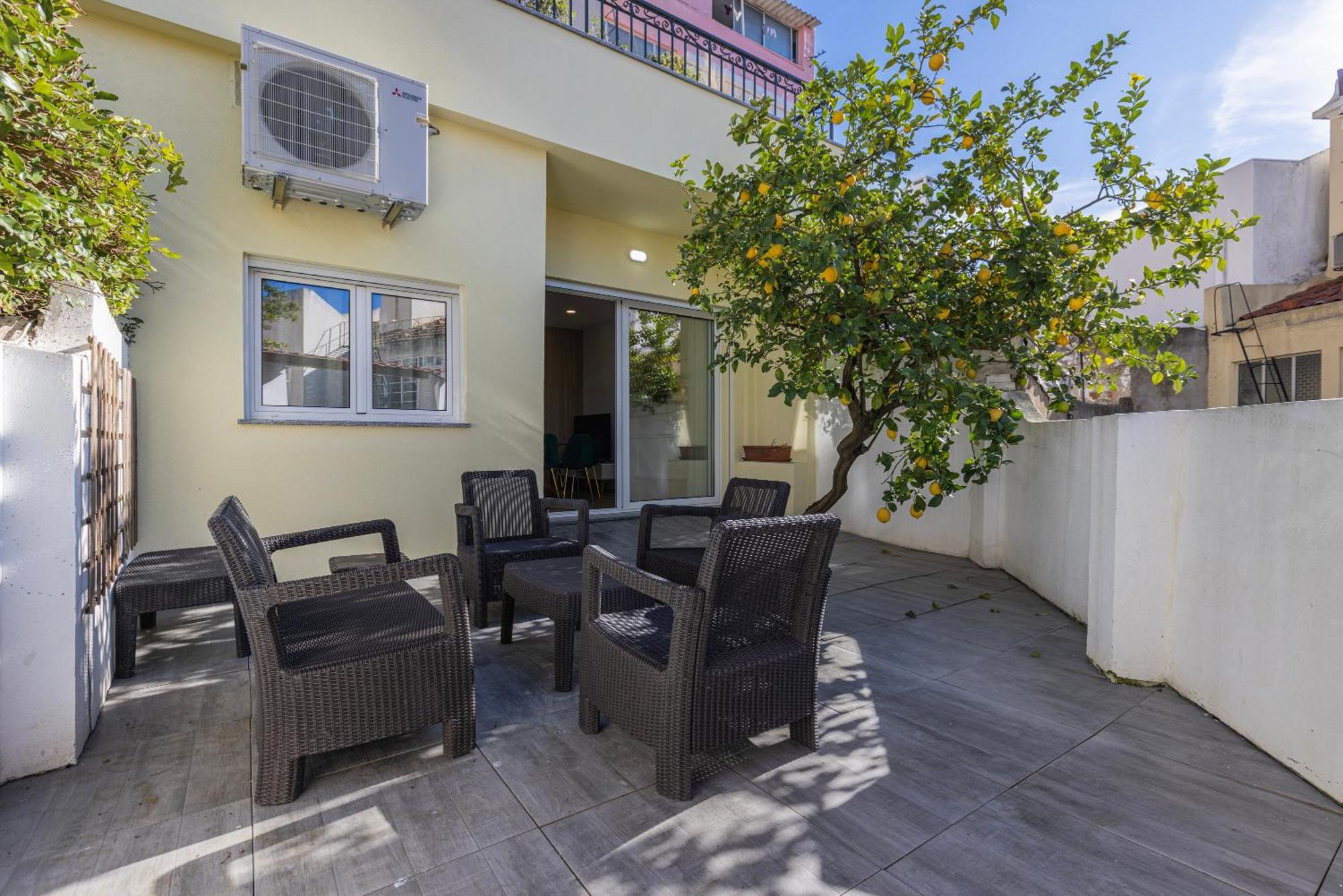 Apartamento Moderno Com Terraco Lisboa Exteriör bild